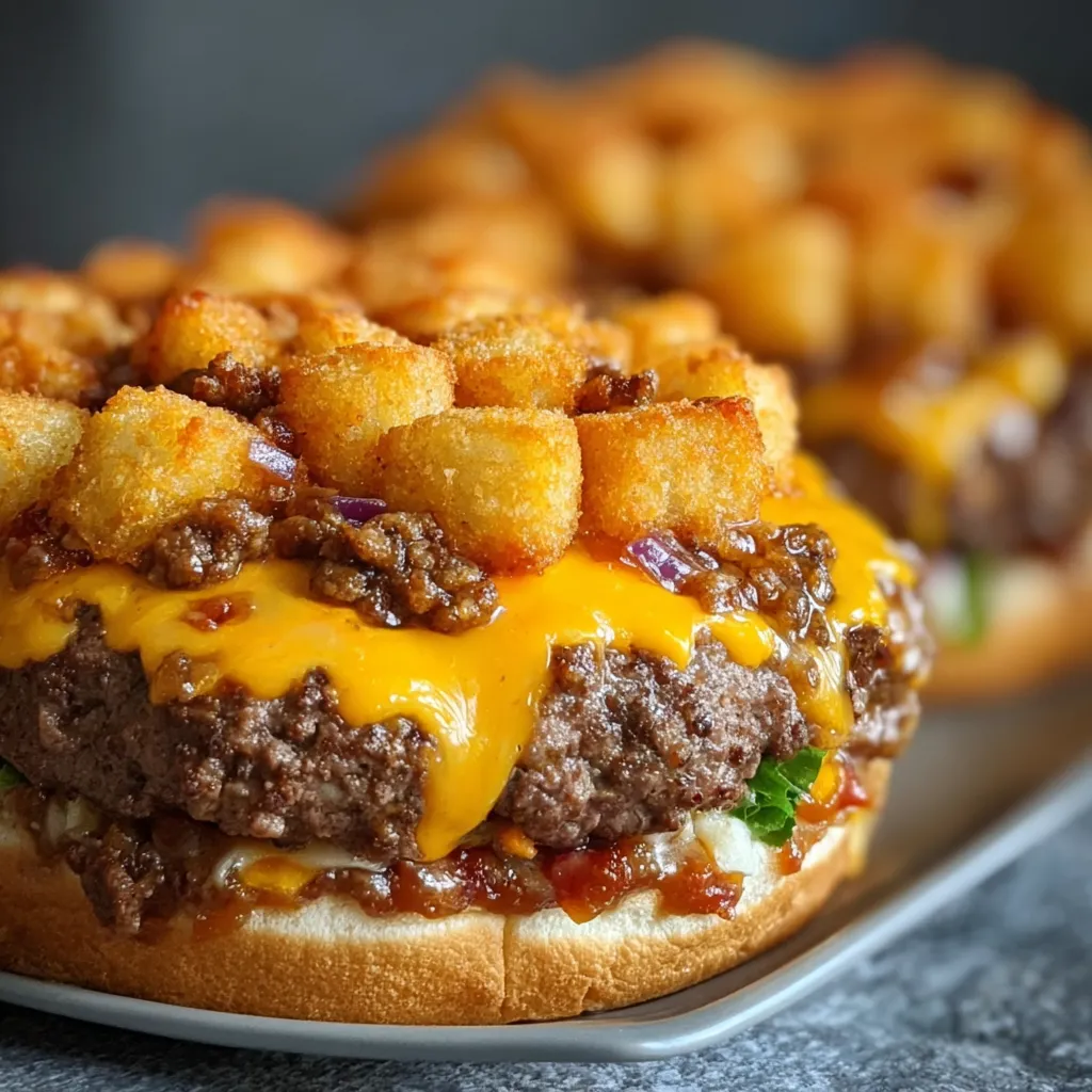 Delectable Crack Burgers served on a wooden surface.