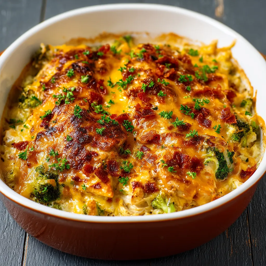 IRRESISTIBLE LOW CARB CHICKEN CASSEROLE